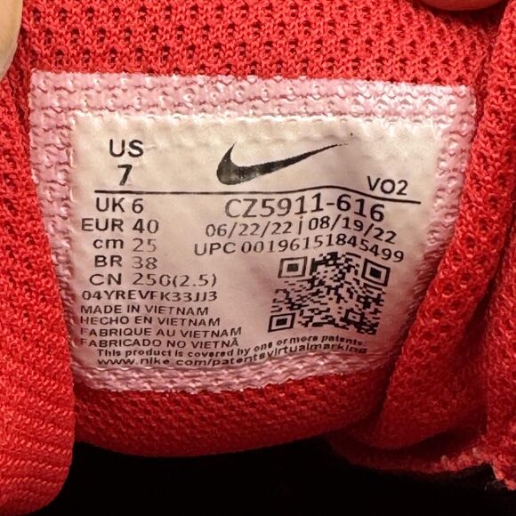 Nike Trout Baseball Cleats Shoes Mens 7 Red White CZ5911-616 Molded Spikes - Picture 9 of 10